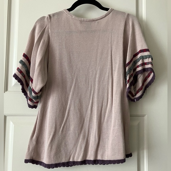 Marc Jacobs Purple Knit Top - Picture 4 of 4